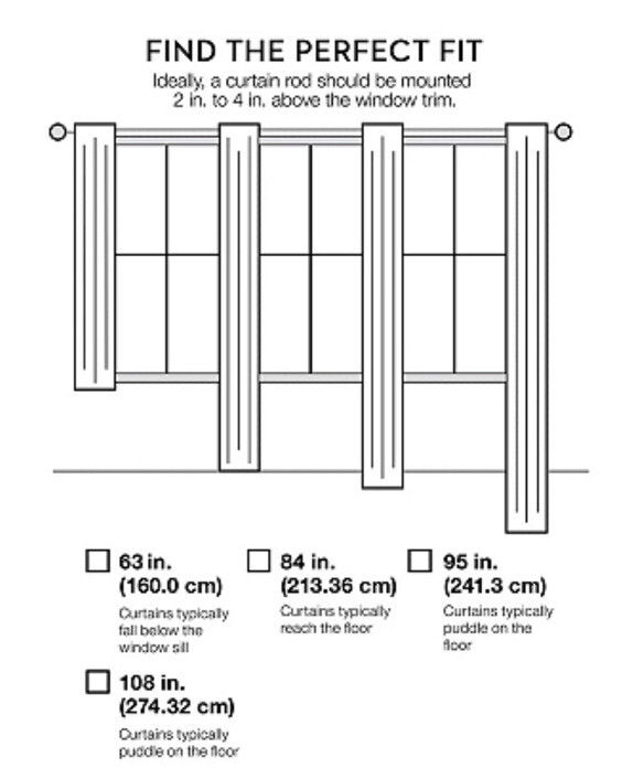 Curtainworks Kendall Grommet Curtain Window Panel 52 in x 95 in Ivory