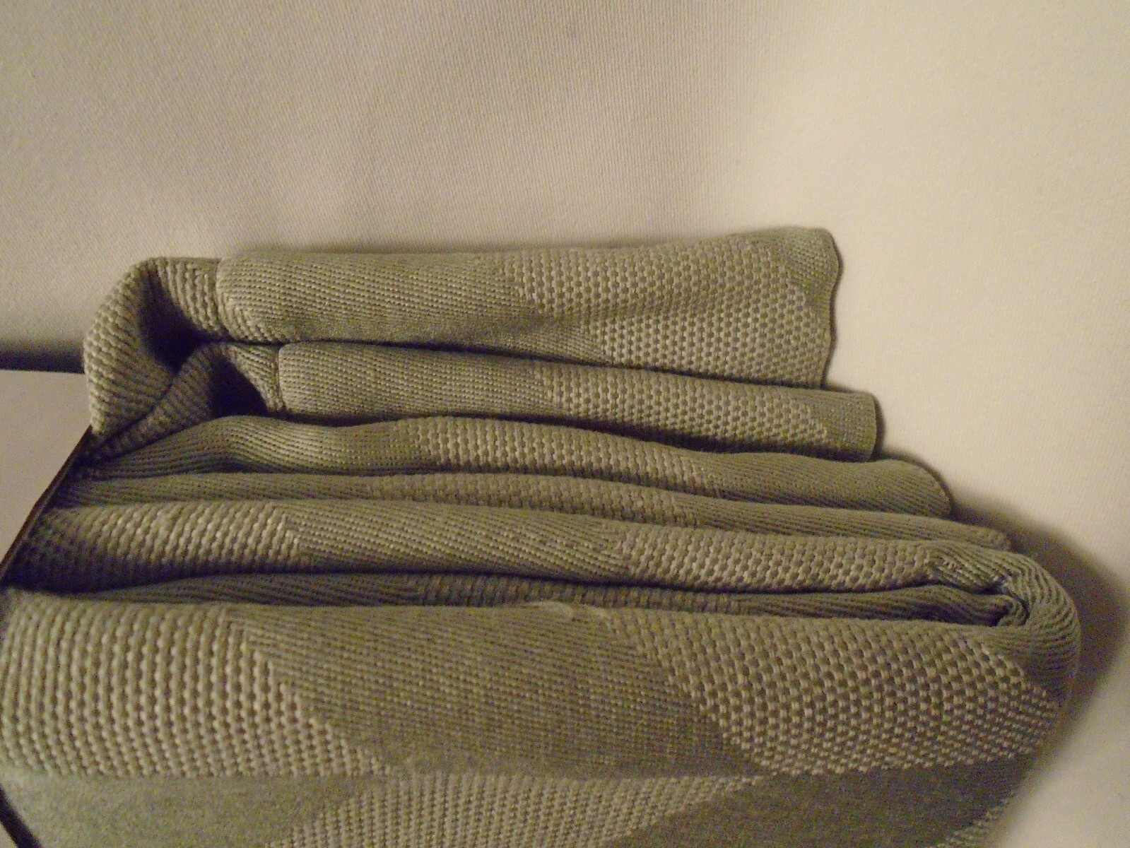 Prescott Grommet Curtain Panel – 42″x84″ in Sage Geometric Pattern NEW