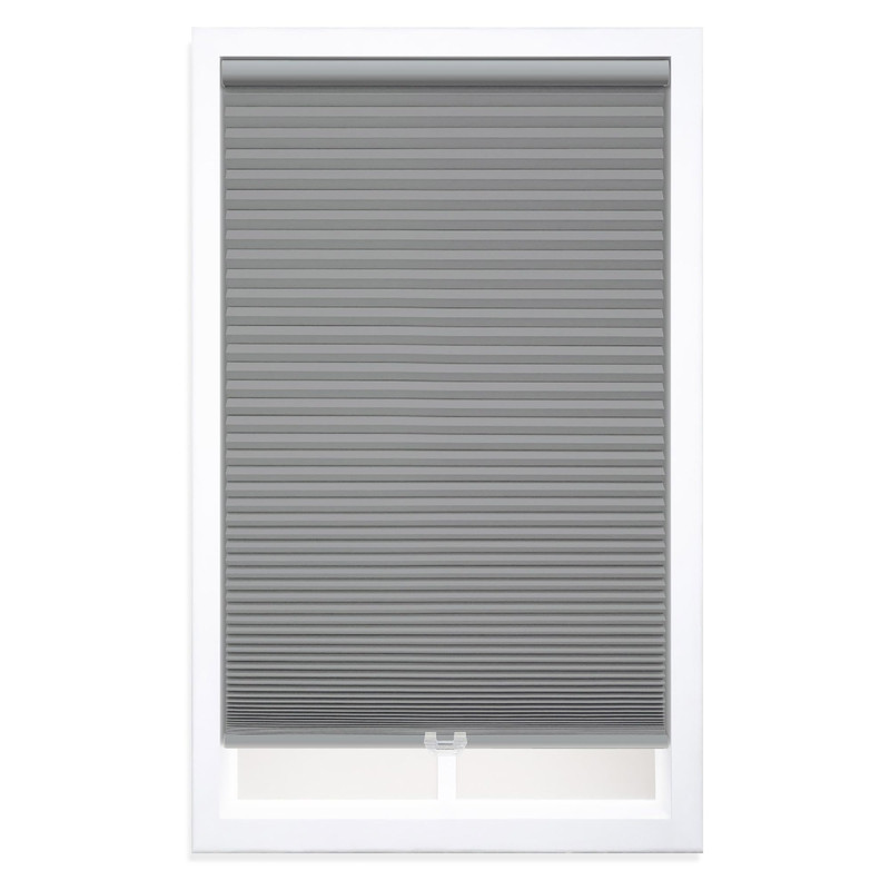 Dez Furnishings Cordless 1.5 Blackout Cellular Shade 40.5W X 64H Anchor Gray