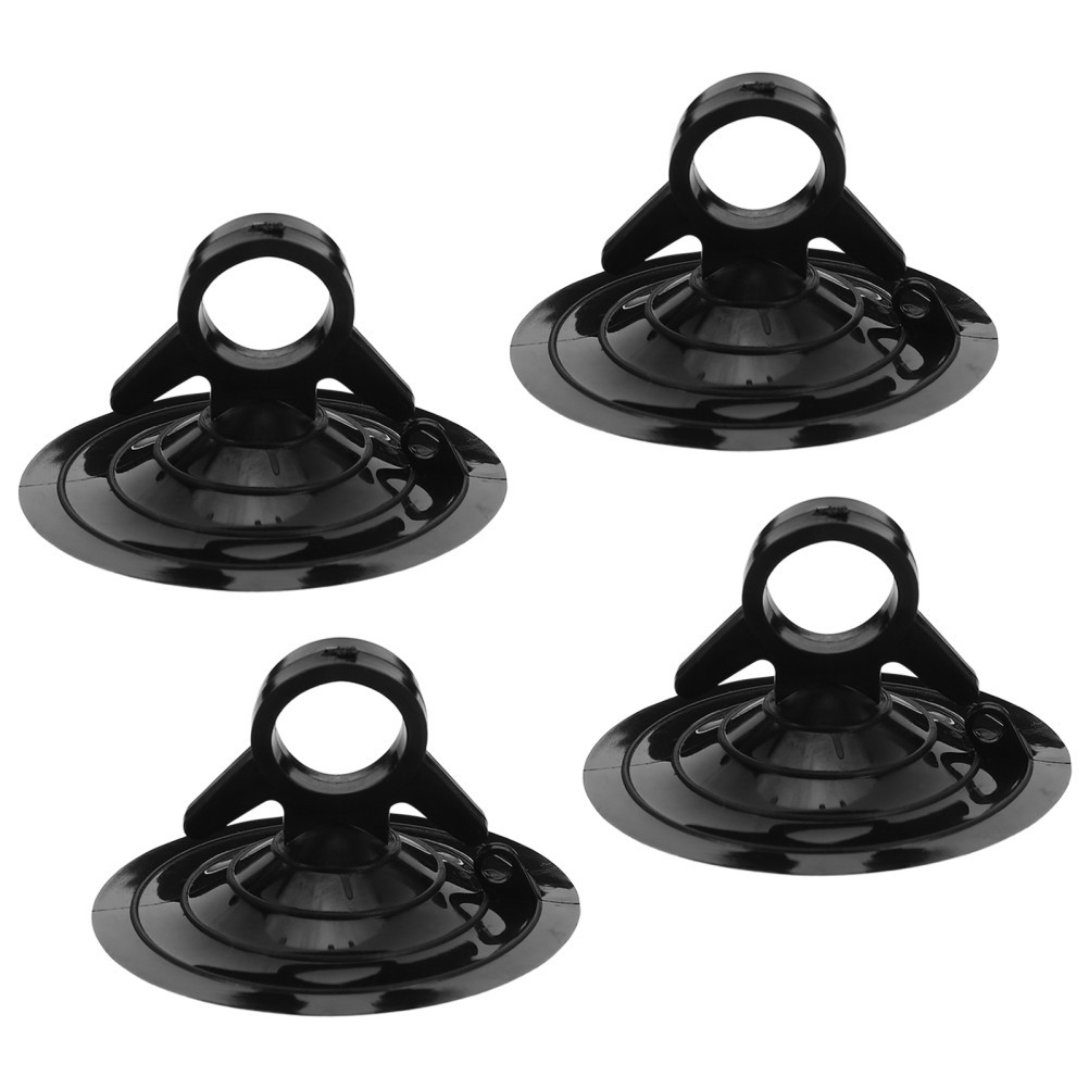 4 Pcs Suction Cups Hooks Sunshade for Car Side Window Awning Strong