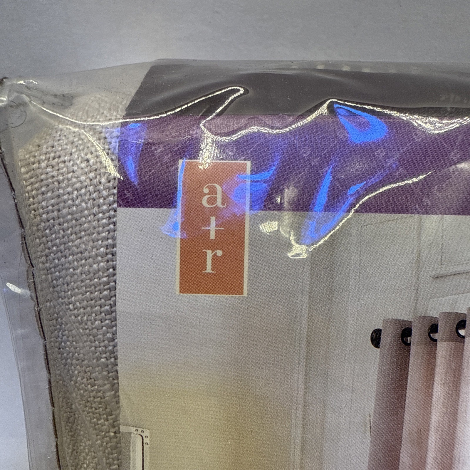 allen + roth Grey Light Filtering Grommet 1 Panel Curtain 52-in x 84-in New