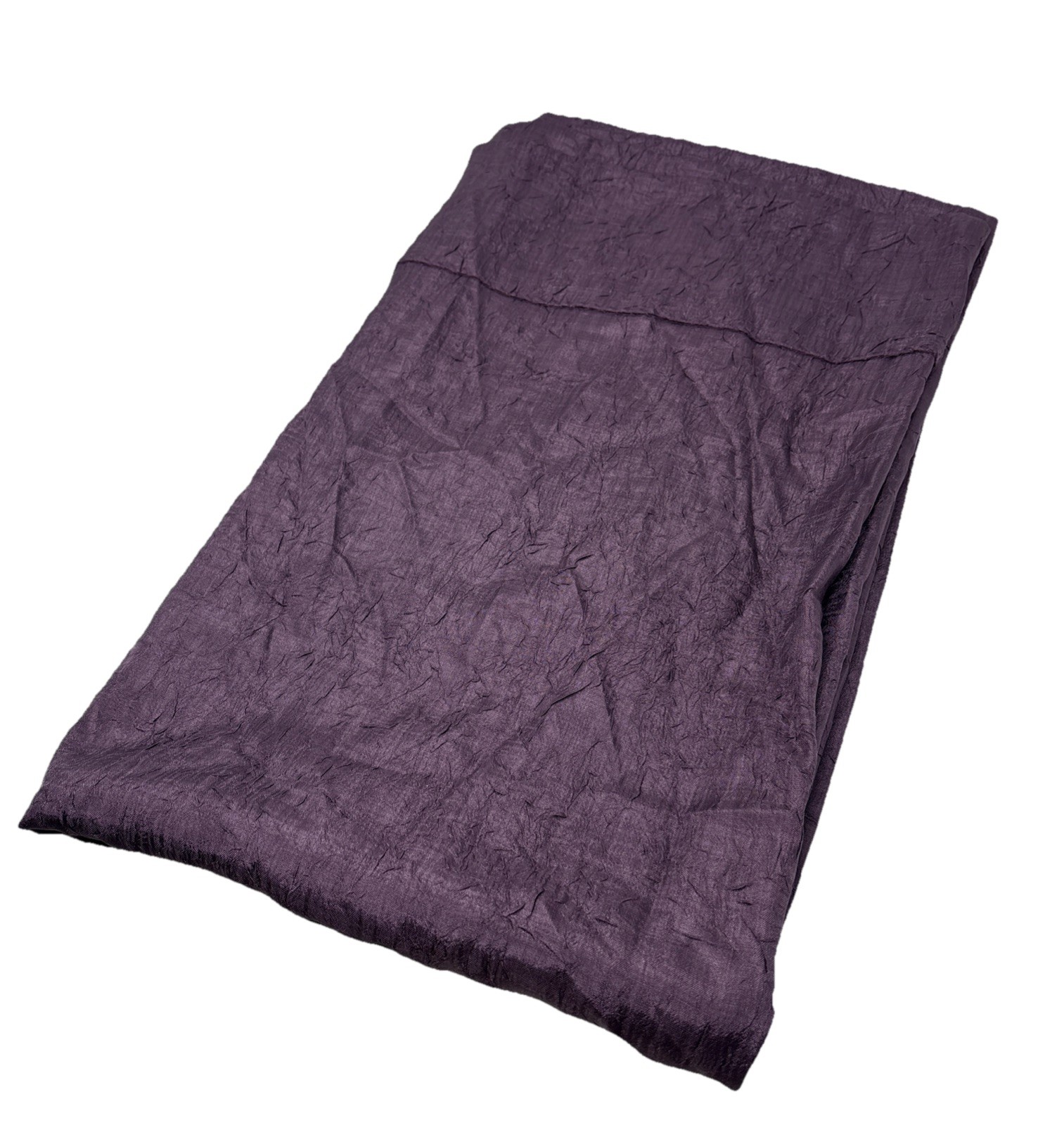 CROSCILL PARFAIT PEARL ESSENCE CHAMBORD AMETHYST CRINK CURTAIN PANEL 42X86