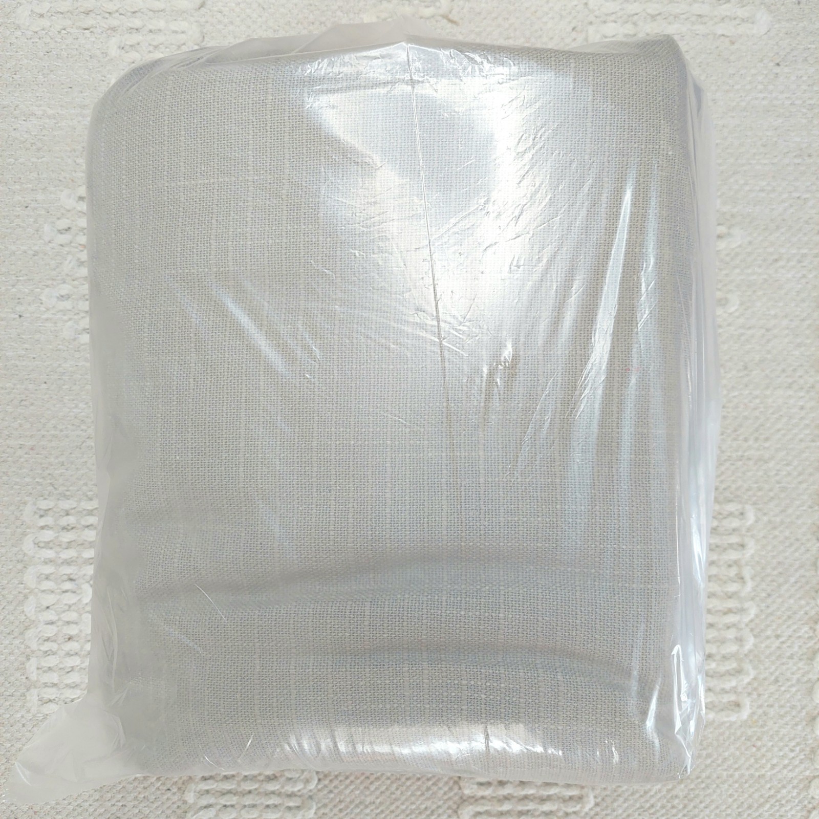 NWOT! Quince Cotton Slub Gray Blackout Curtains Set Of 2 Panels! 48″x 84″(R20)
