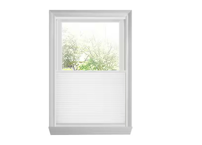 Snow Drift Top Down Bottom Up Cordless Light Filtering ( SELECT YOUR OWN SIZE )