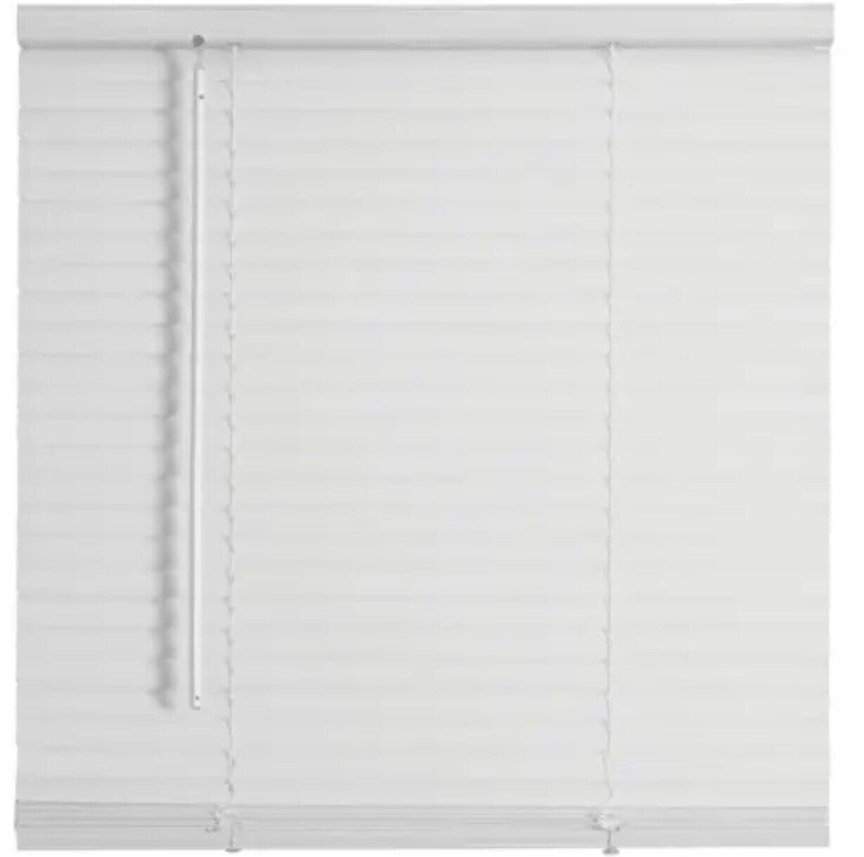 TruTouch 25×72″ Cordless 1″ Vinyl Mini Blind White 25W x 72L New Factory Sealed