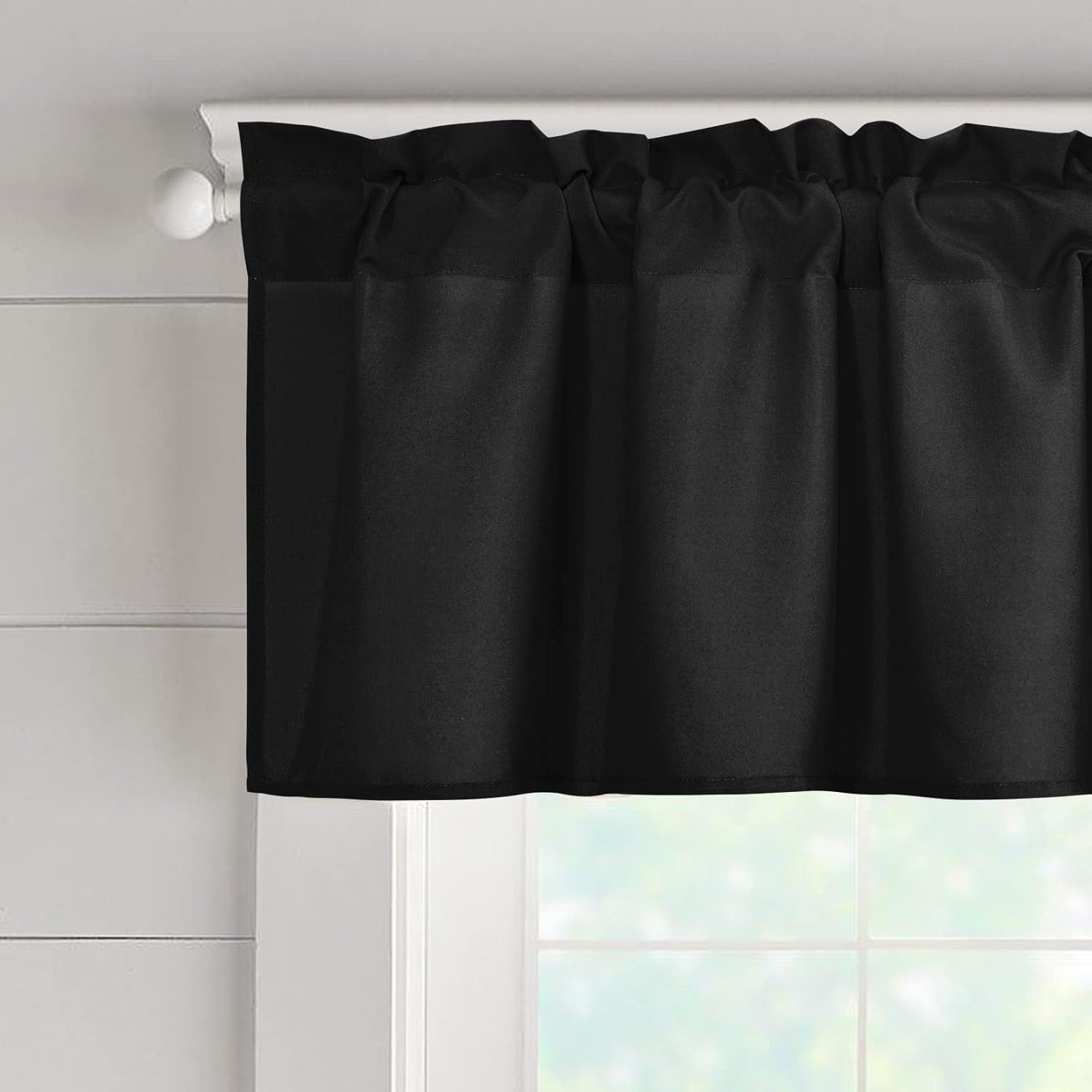 Kitchen Valances Curtains for Windows Living Room Bedroom Bathroom Toppers Farmh