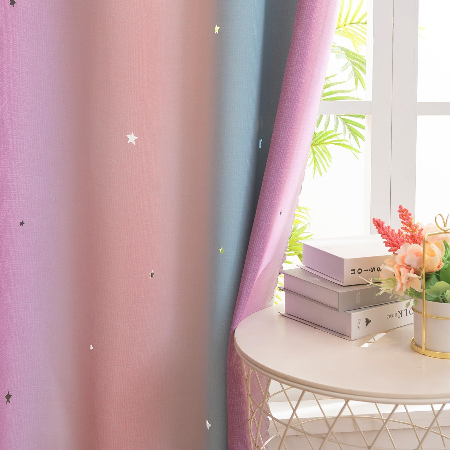Cortinas De Colores Para Cuarto Niñas Paneles Decoracion Cortinas Rosada Niña