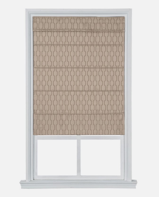 Lunar Cordless Room Darkening Roman Shades