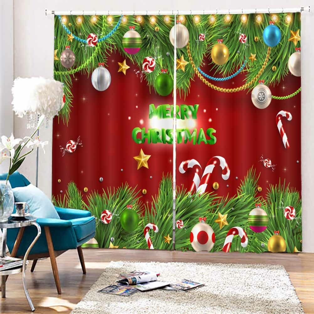 Formulate Ball Fall 3D Curtain Blockout Photo Printing Curtains Drape Fabric
