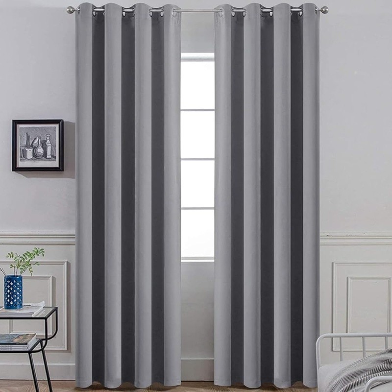 Blackout Curtains 85-99% Light Blocking Thermal Insulated Noise Reducing Panels