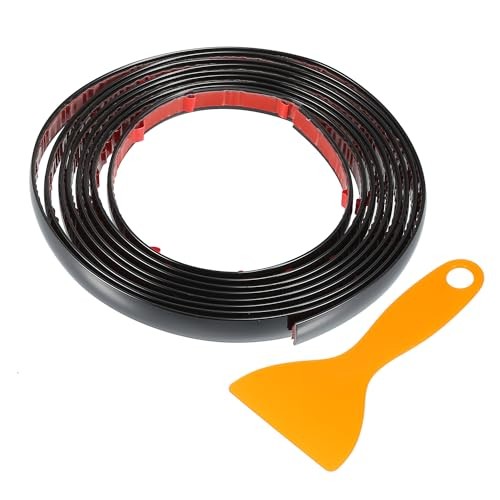 Car Truck Window Trim Strip 1/2″ Width 10Ft 300cm Self Adhesive 12mm Black
