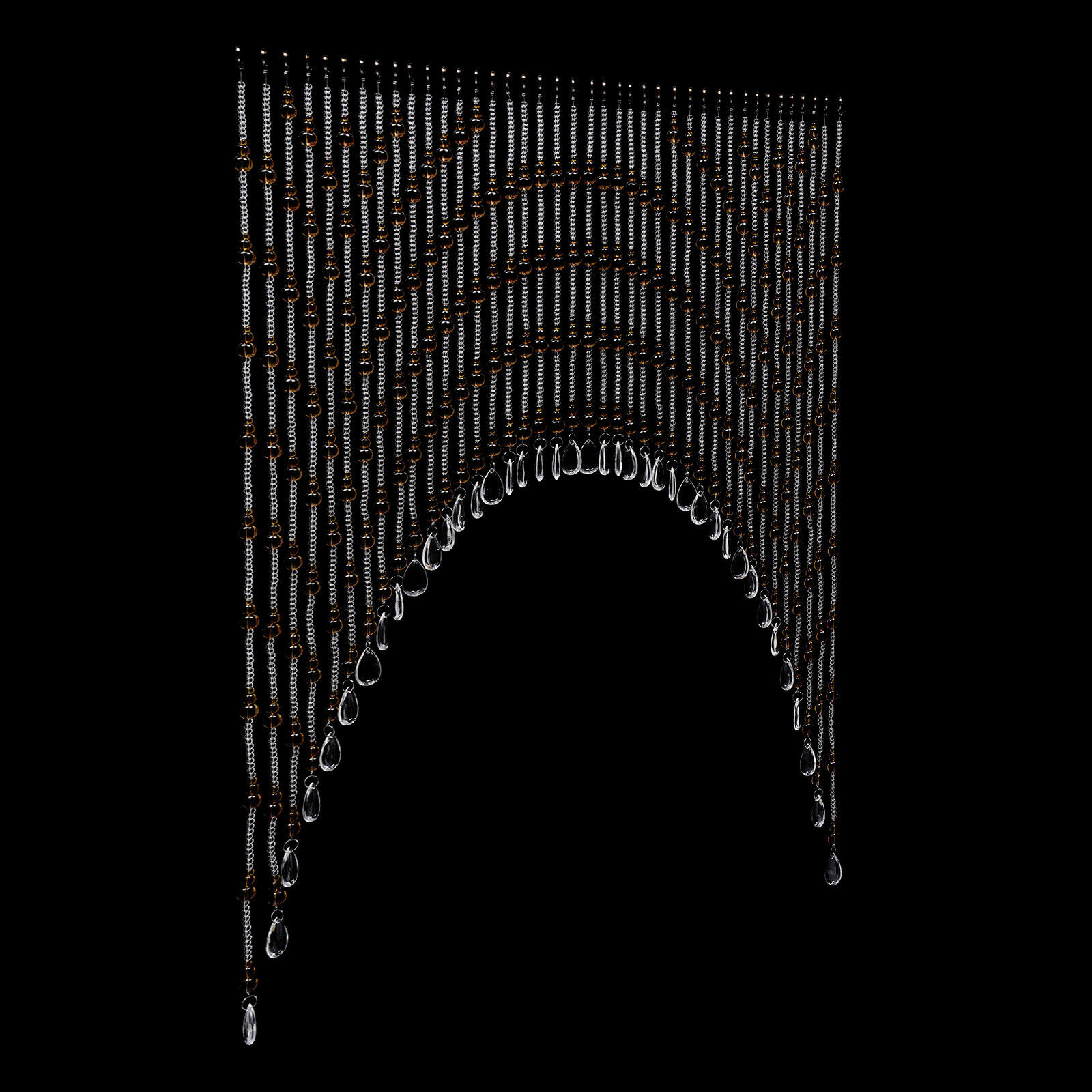 Beaded Door Curtain Hanging Door Beads Curtain Bedroom Bead Partition Curtain