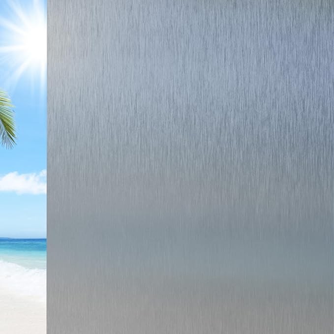 118.11» X 17.73» Window Privacy Film Static Cling UV Blocking For Office Home