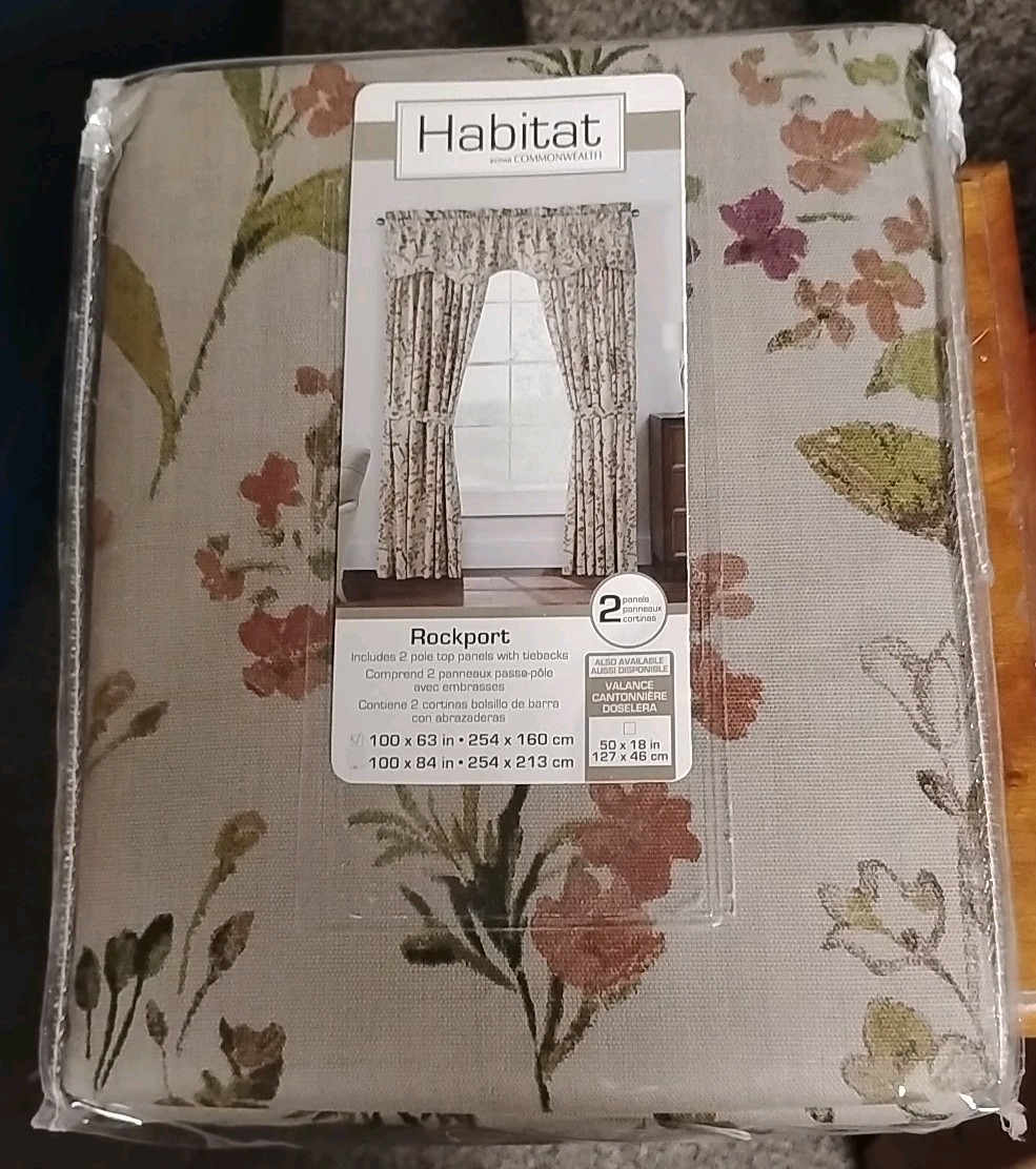 Habitat Commonwealth Rockport 100″X63″ 2 Panels