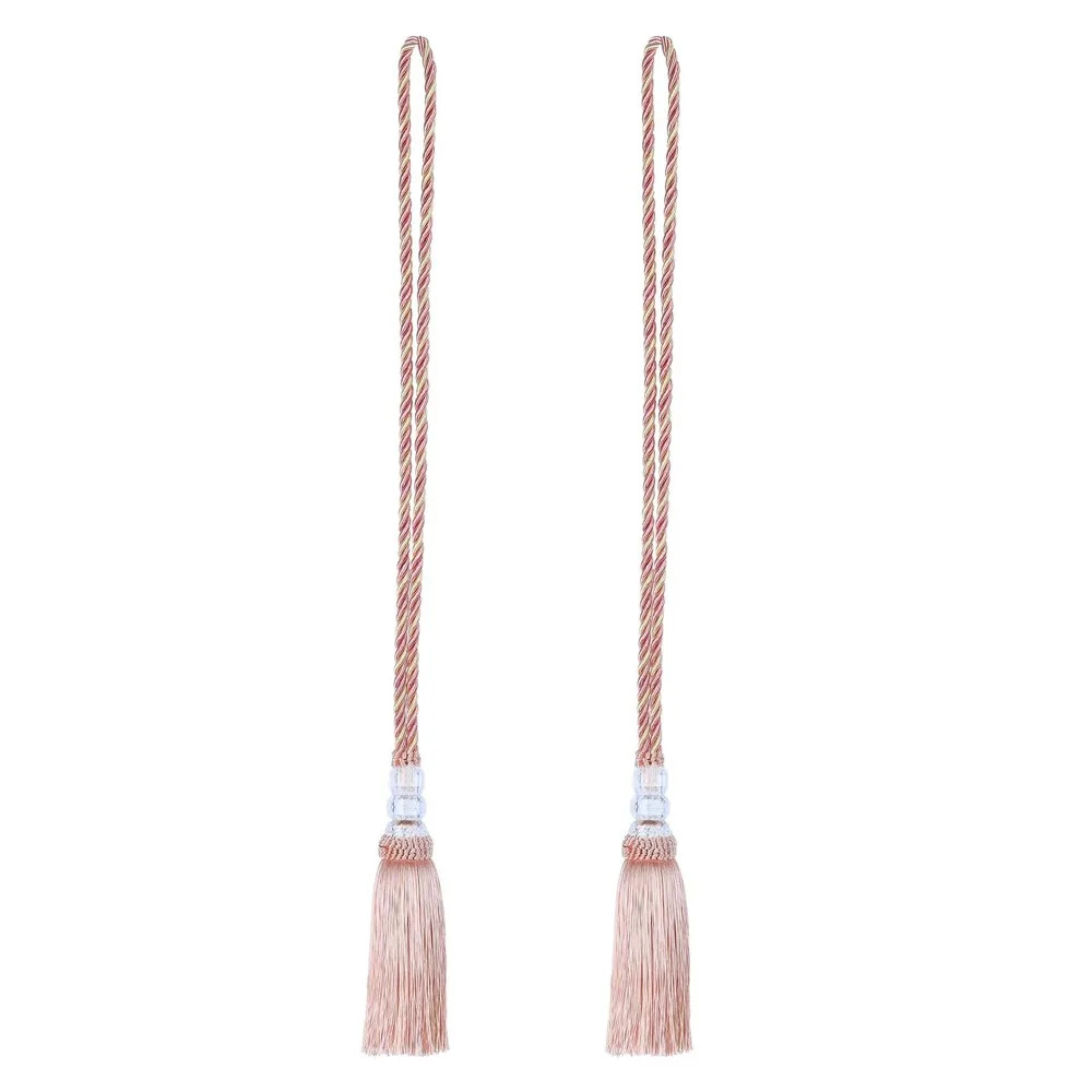 2 Pcs Vintage Curtain Tiebacks Handmade Elegant Curtain Holdbacks Modern Style T