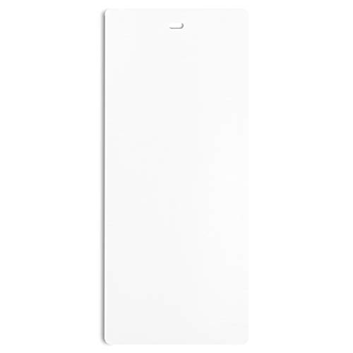 DALIX White Vertical Blind Replacement Slats for Sliding Door Window 24 Pack