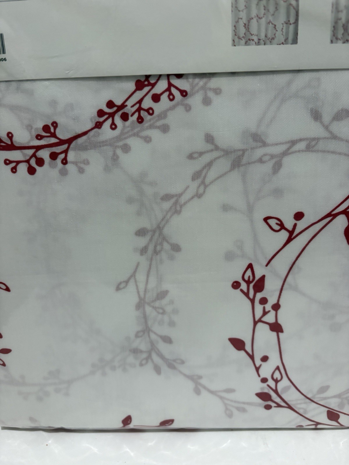 IKEA Vinter 2016 Curtains 2 Panels Red White Christmas Garland Scandinavian New