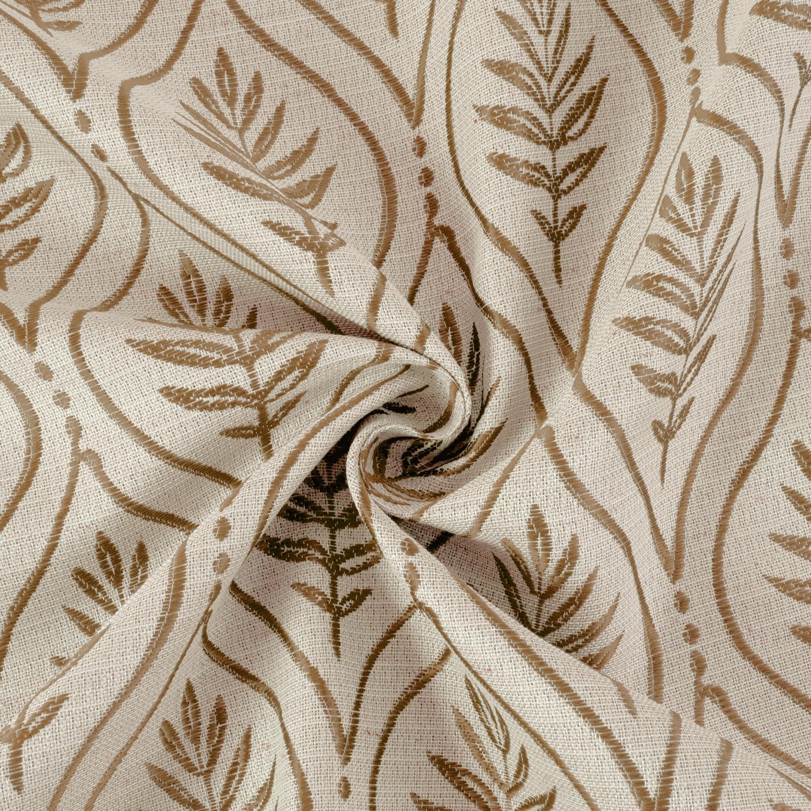 BGment Taupe Curtains for Living Room 90 Inches Long, Natural French Country Cur