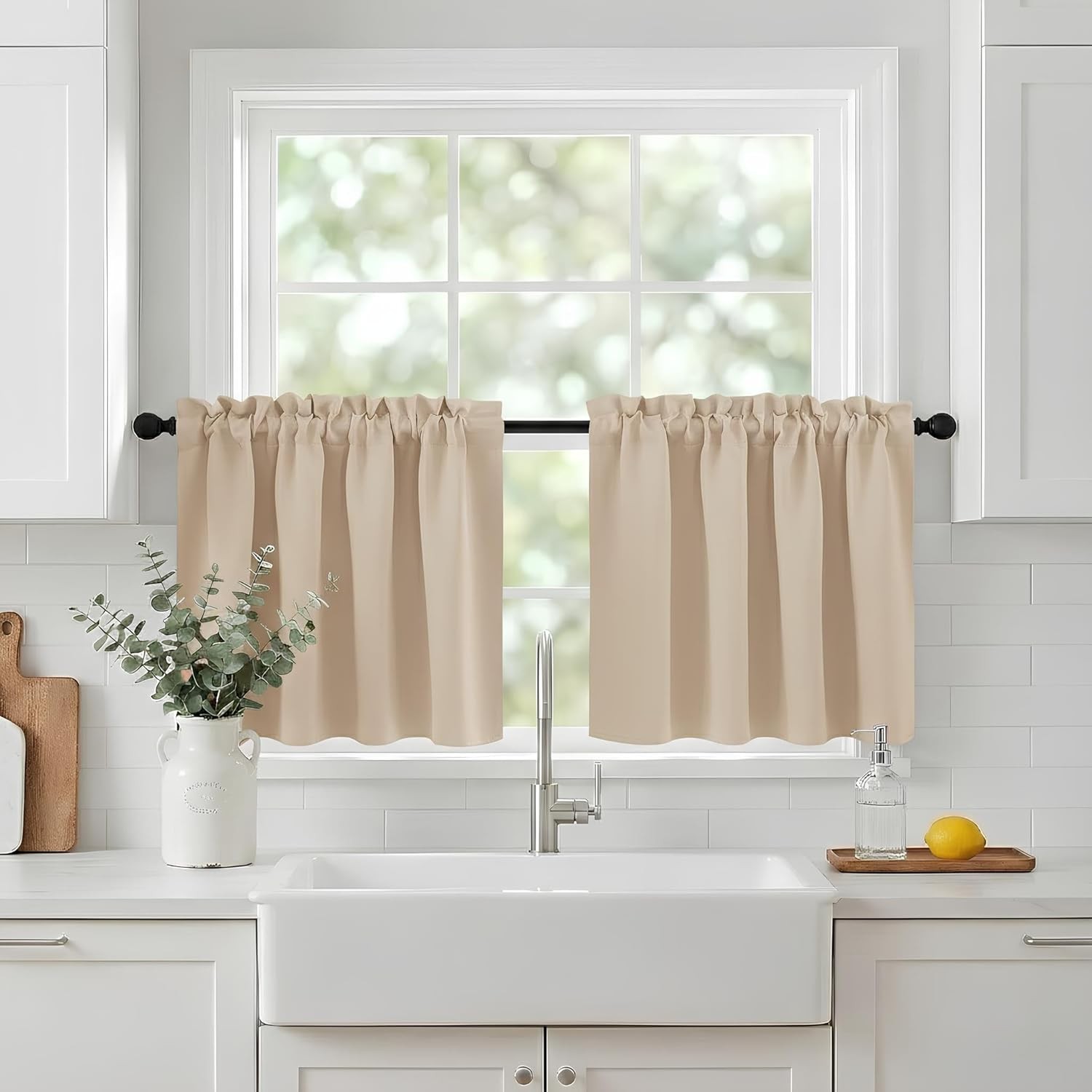 NICETOWN RV Curtains for Small Window, Light Bloacking Thermal Insulated Elegant