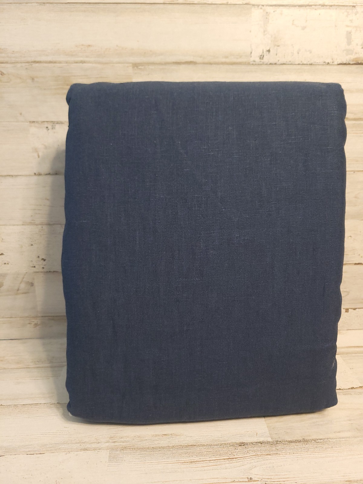 Pottery Barn Belgian Flax Linen 100 x 96″ Curtain Midnight
