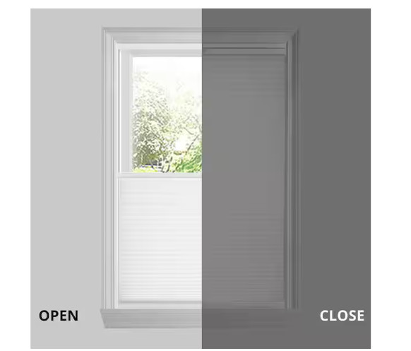 Snow Drift Top Down Bottom Up Cordless Light Filtering ( SELECT YOUR OWN SIZE )