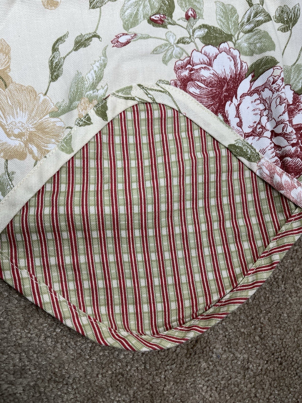 2 Home Trends Orchard Scarsdale Floral Rose Window Valance Cottagecore Farmhouse