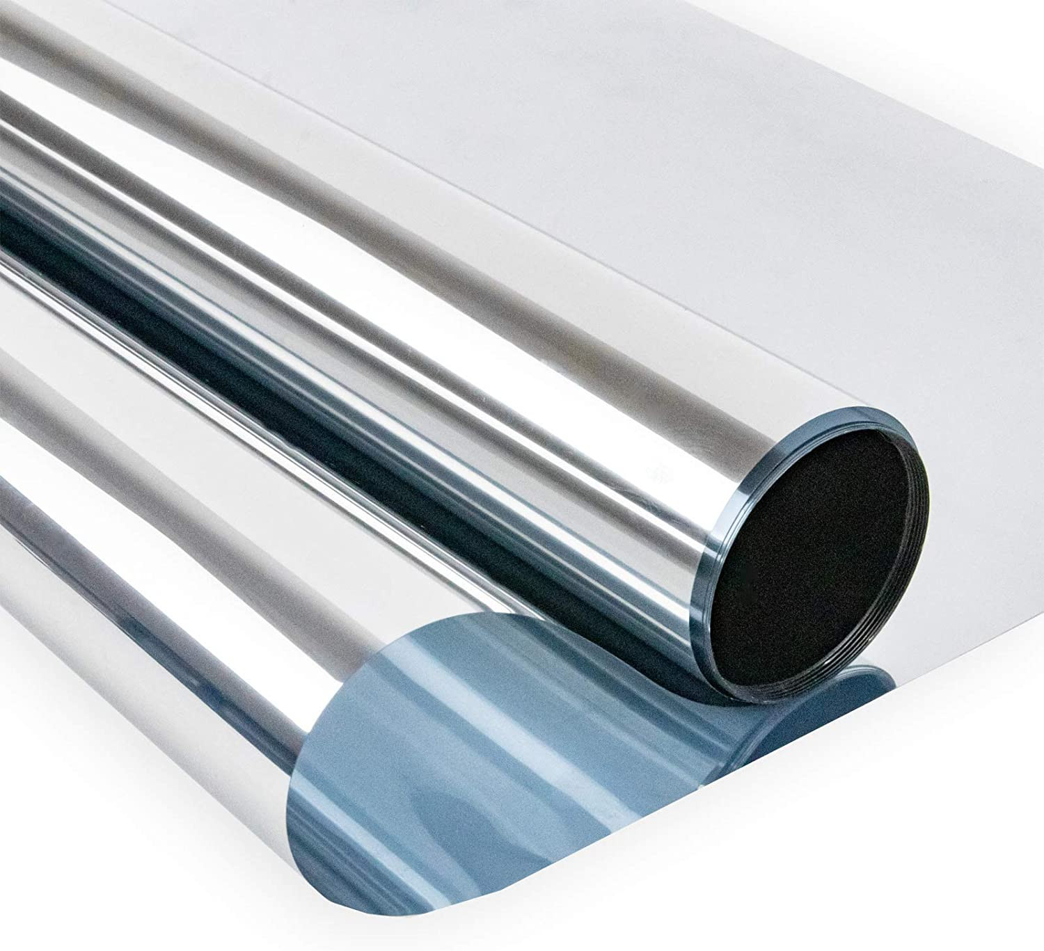 Papel Para Polarizado Para Autos Efecto Espejo Control De Calor anti Uv Plata US