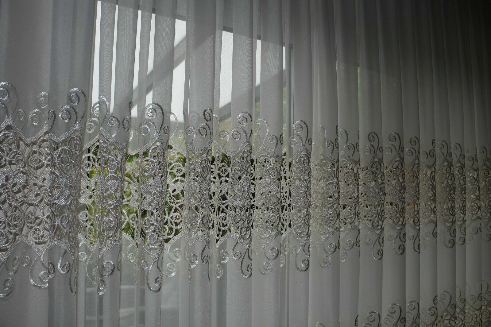 Exclusive & High Quality Curtain 6 x 2.35m Pleated Tape 1:3 NEW
