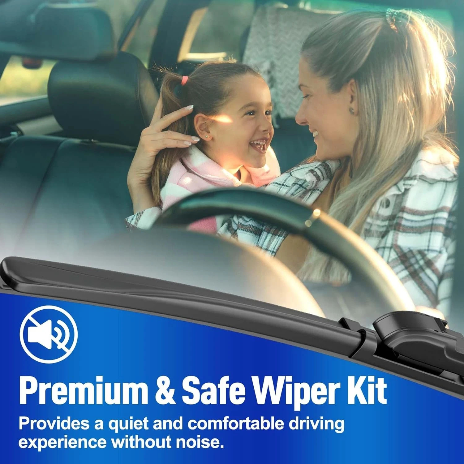 Rear Windshield Wiper for Hyundai Venue 2020-2025, Streak-Free OEM Back Wipers B