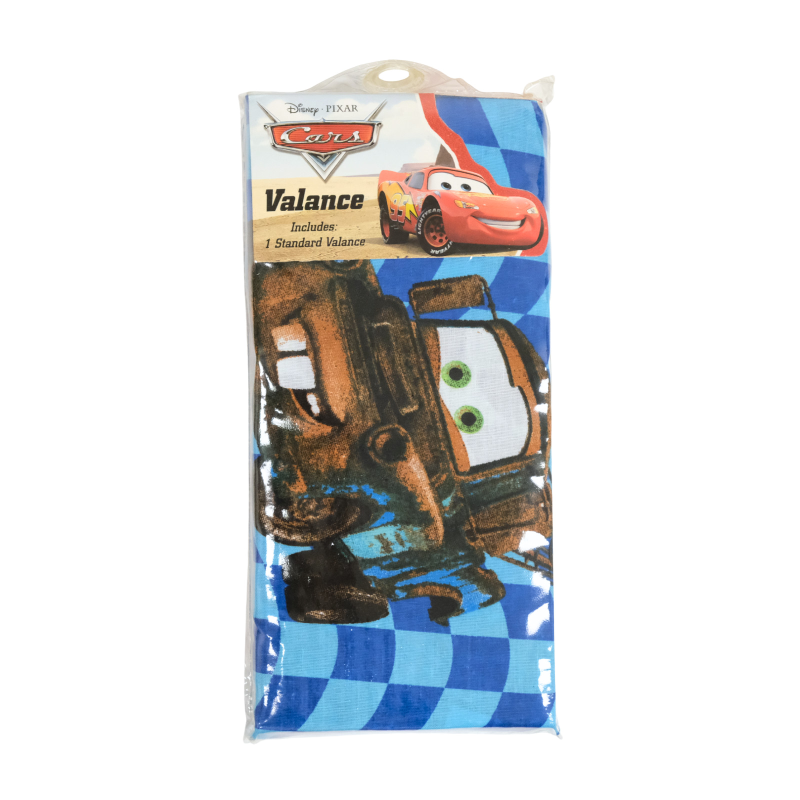 Disney/Pixar CARS Valance Standard Size (Mater, Lightning McQueen)