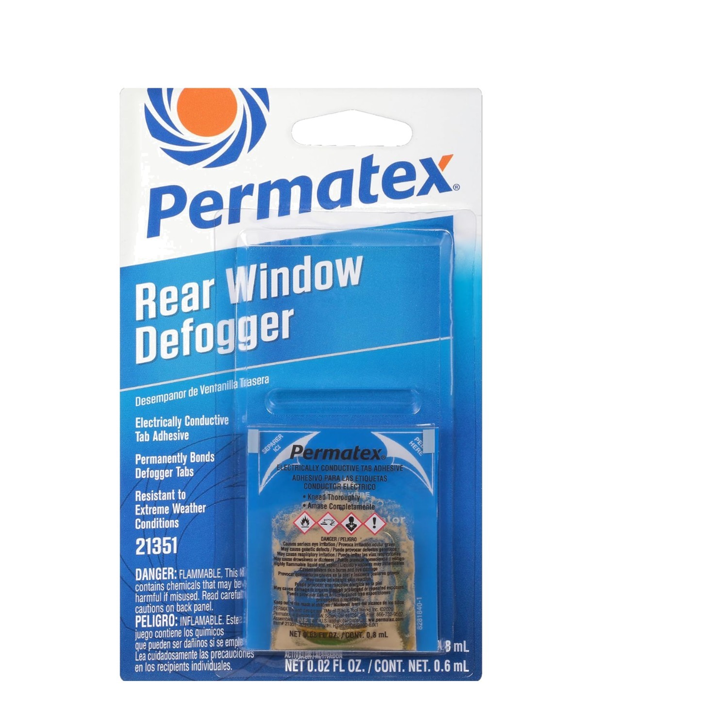 High-Quality Clear Adhesive for Rear Window Defogger Tabs – Quick and Reliable