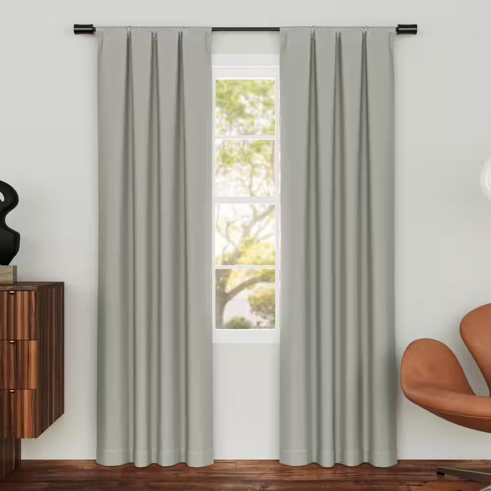 Prescott Herringbone Magnetic Closure Pearl Layered 37 In. W X 63 In. L Rod Pock