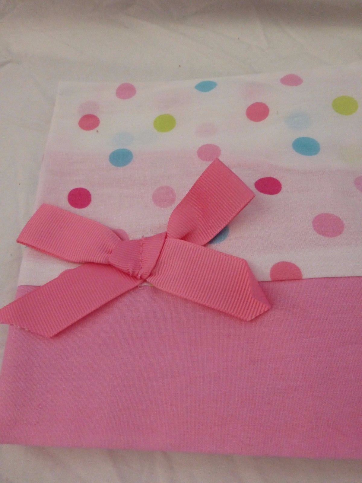 Circo Pink Flower Dot Collection Window Valance 54″ x 15″ NIP