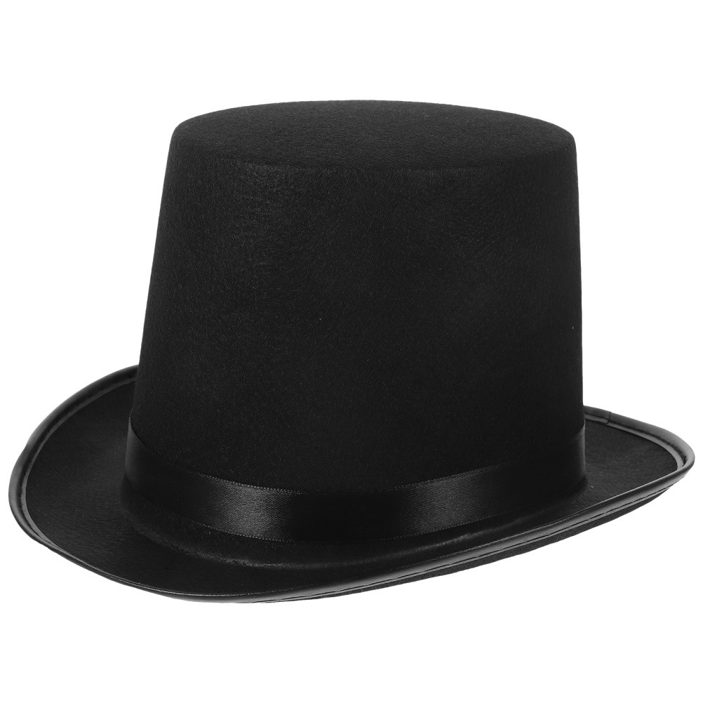 Magician’s Hat Hats Magician Costume Party Dress Up Accessory Black