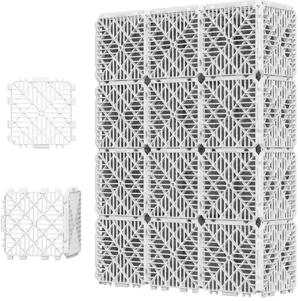 52 Pack Radiator Cover for Home Safety Easy Snap Connection No Tools Required