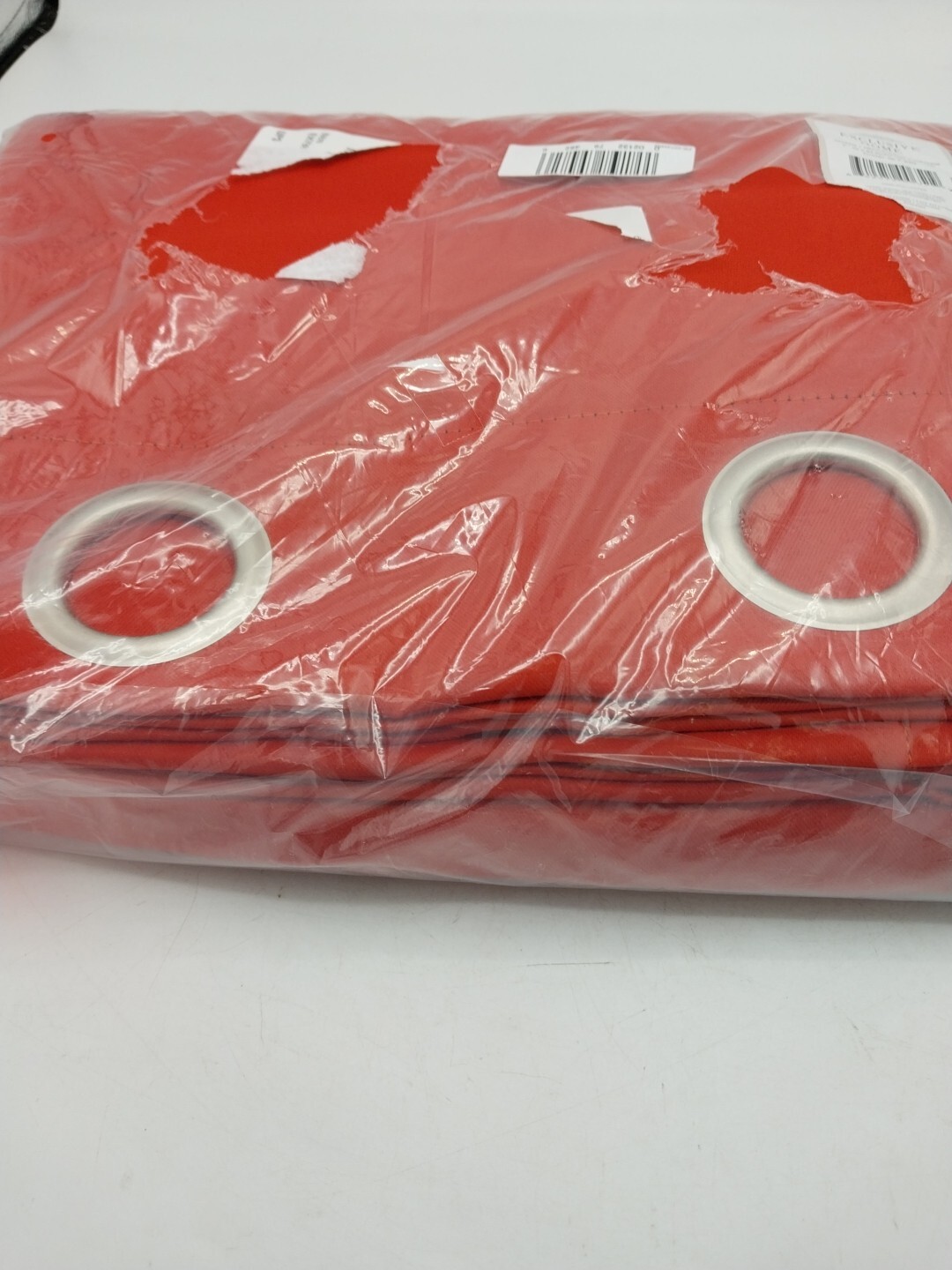 Exclusive Home Satin Orange Grommet Panel Set Of 2 Curtain 52in W x 84in L