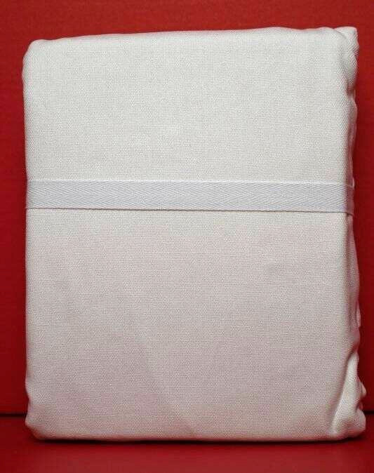 Pottery Barn Broadway Unlined Curtains Set of 2, 50″ x 108″ Ivory Nwt