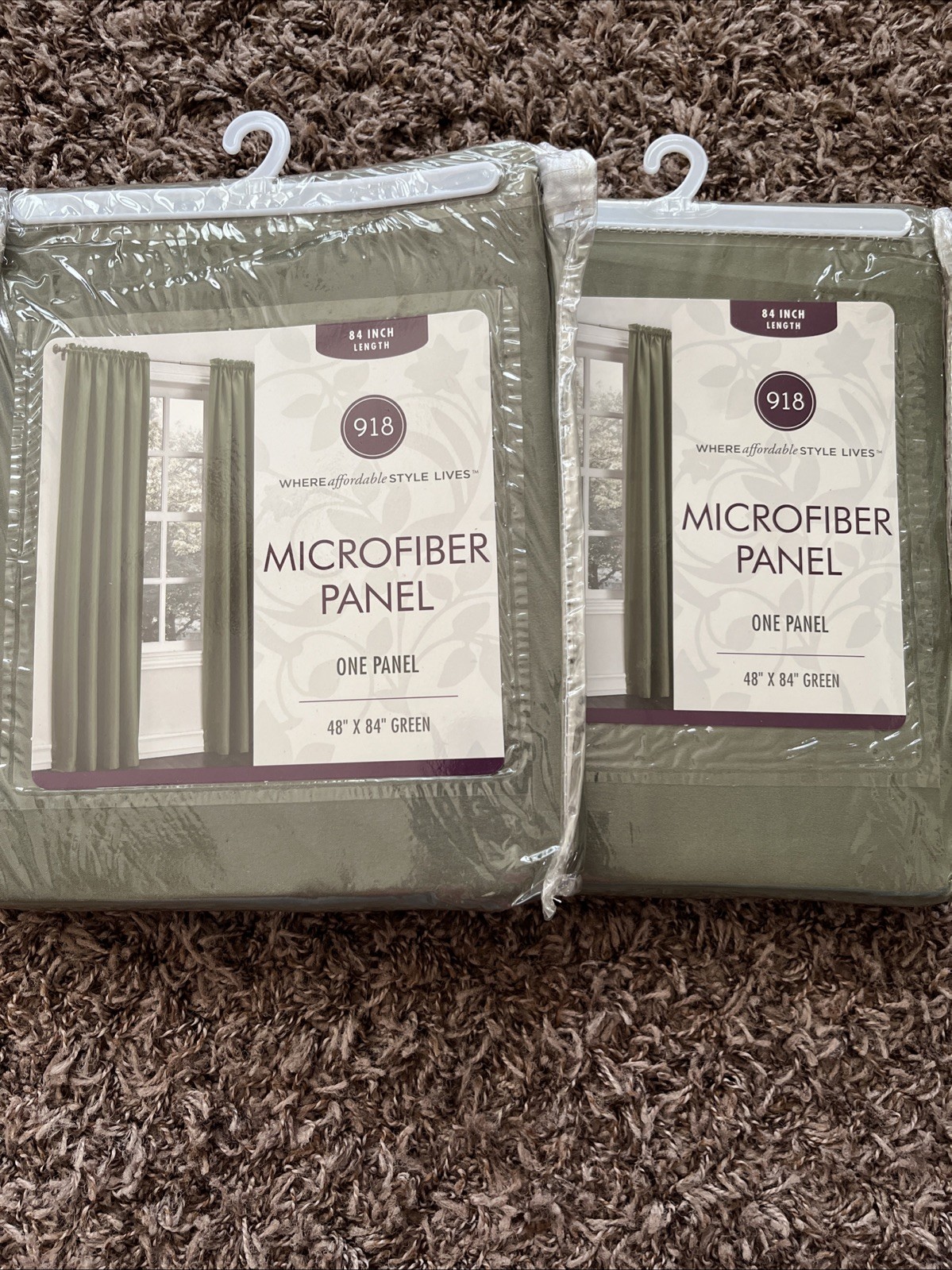 2x 918 Microfiber Panel 48×84” Green