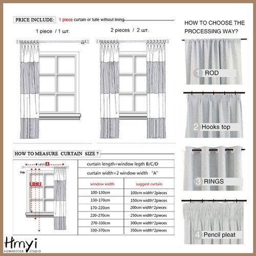 White Striped Vertical Tulle Curtains Window Decor Sheer Curtains Custom Drapes