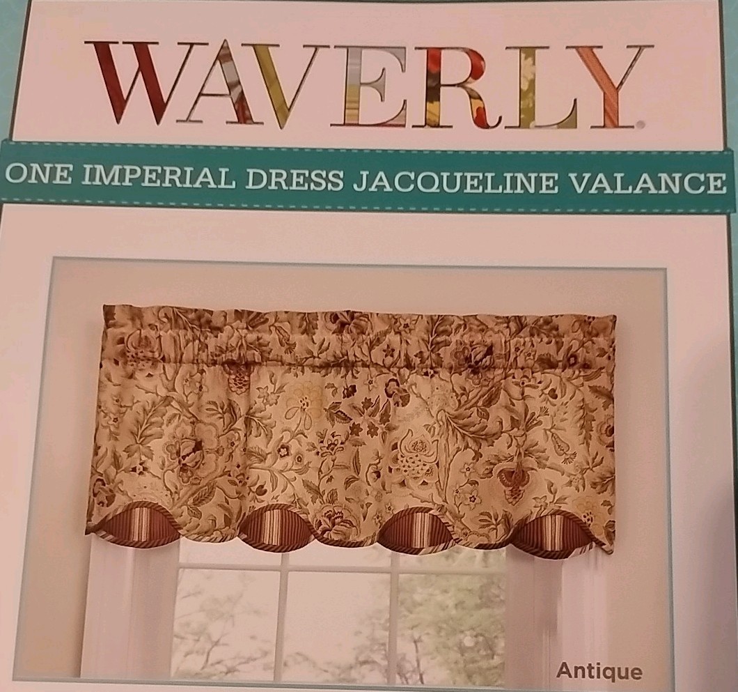 Waverly, One Imperial Dress Jacqueline Valance, Antique, 52×18 In, New