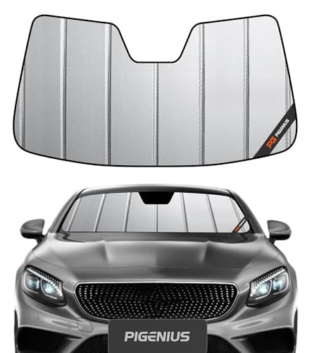 Windshield Sunshade for Mercedes-Benz S 2015-2020 S-Class Coupe Gray(Safeguard)