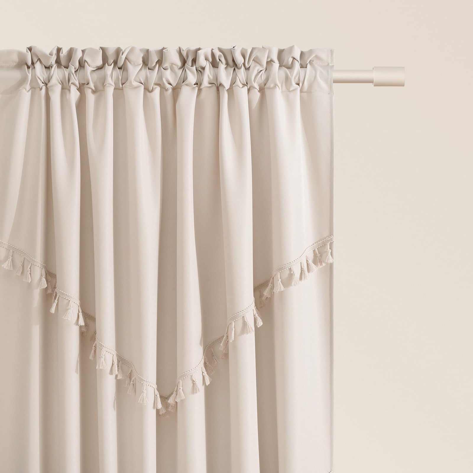 Curtain with curling ribbon Chloe 140 x 250 cm width x height sliding curtains fashion…