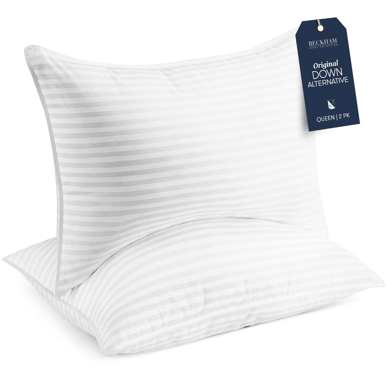 Beckham Hotel Collection Bed Pillows Standard/Queen Size Set of 2 – Original …