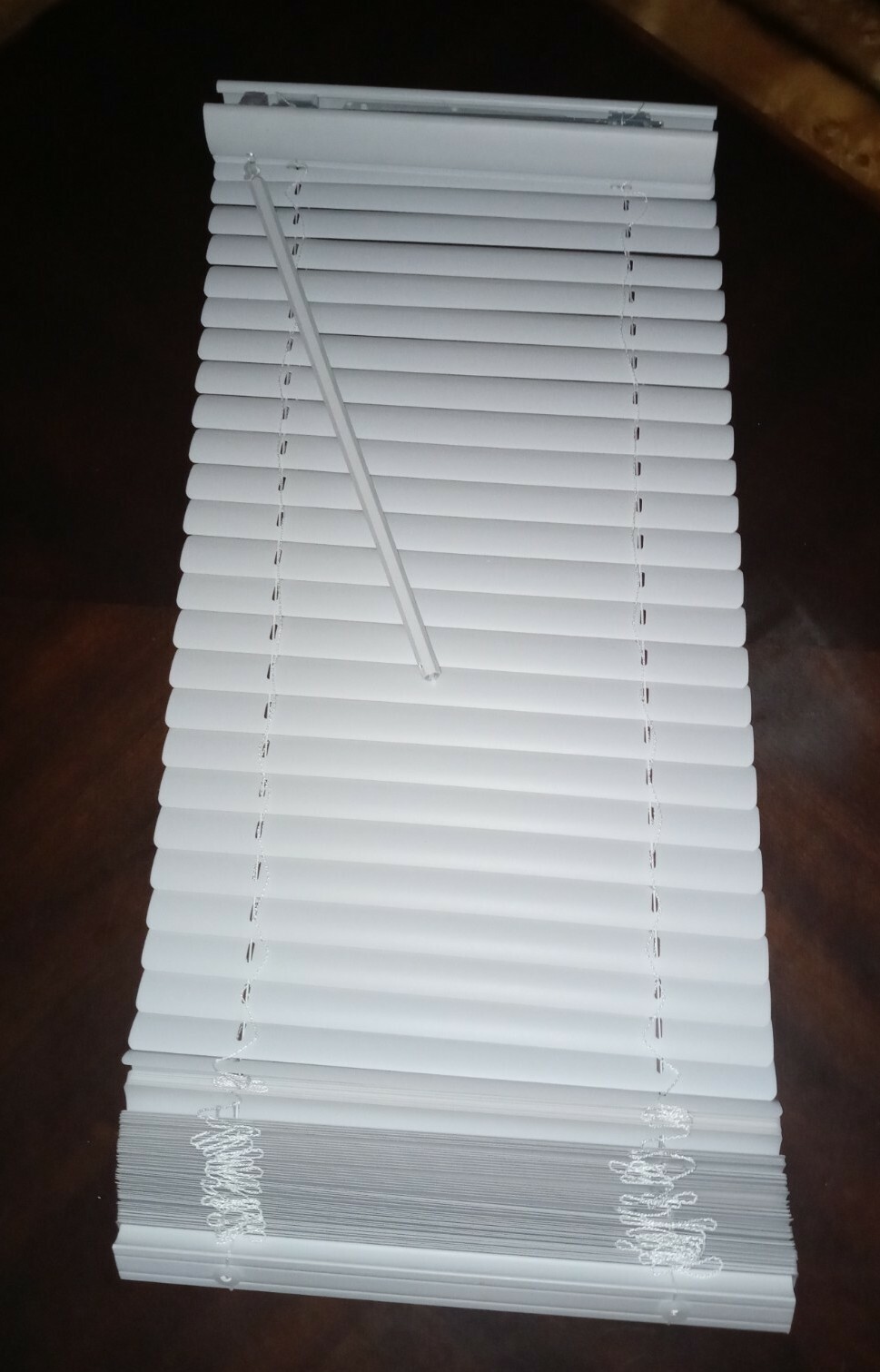 Champion 1 In. Aluminum 25 In. X 72 In. Room Darkening Mini Blind, 484919