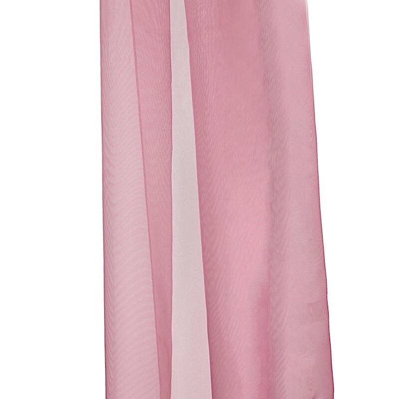 MAUVE 18 ft Sheer Organza BACKDROP CURTAIN Window Drape Panel Home Decorations