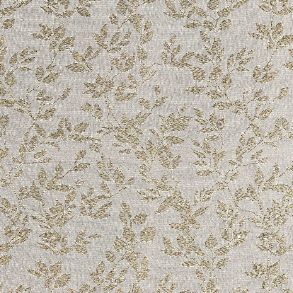 2pc 72″x84″ Sun Zero Estelle Foliage Woven Jacquard 100% Blackout Back Tab