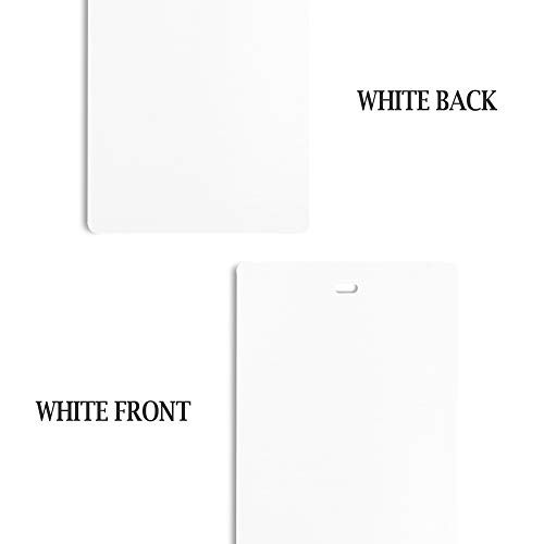 DALIX White Vertical Blind Replacement Slats for Sliding Door Window 24 Pack