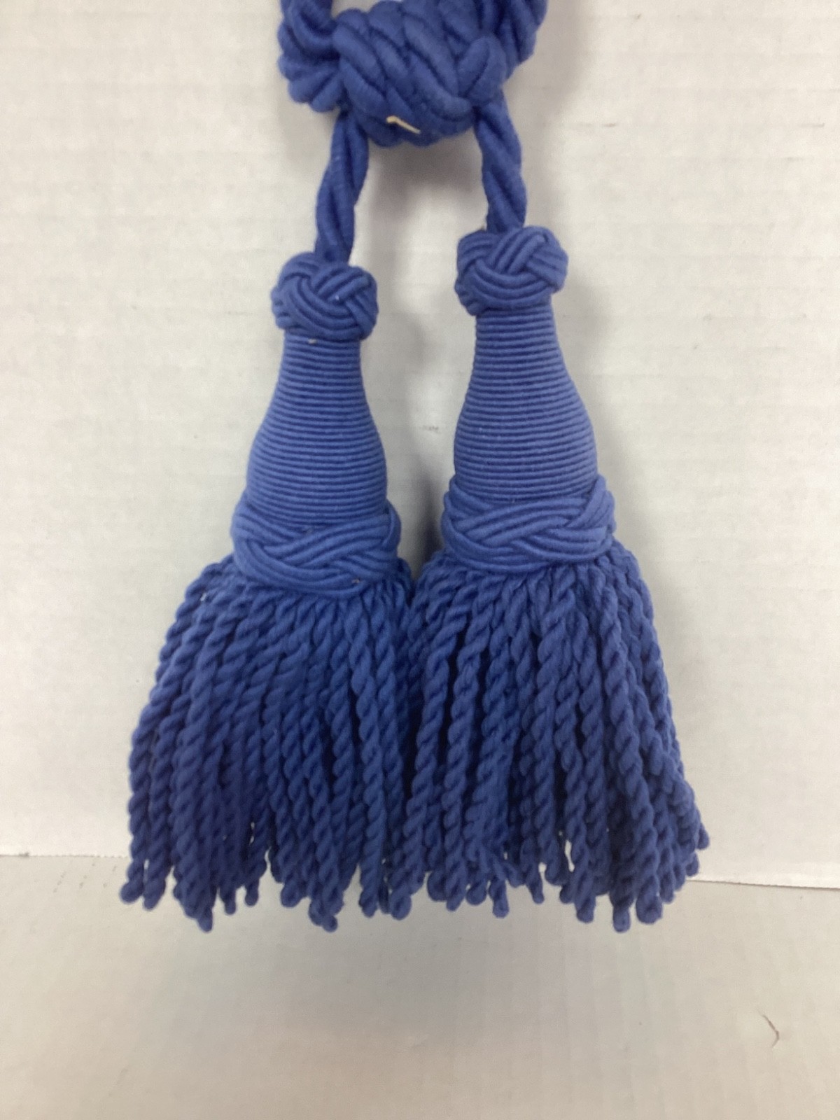 Vintage Pierre Deux French Country Double Tassel Curtain Cotton Tieback