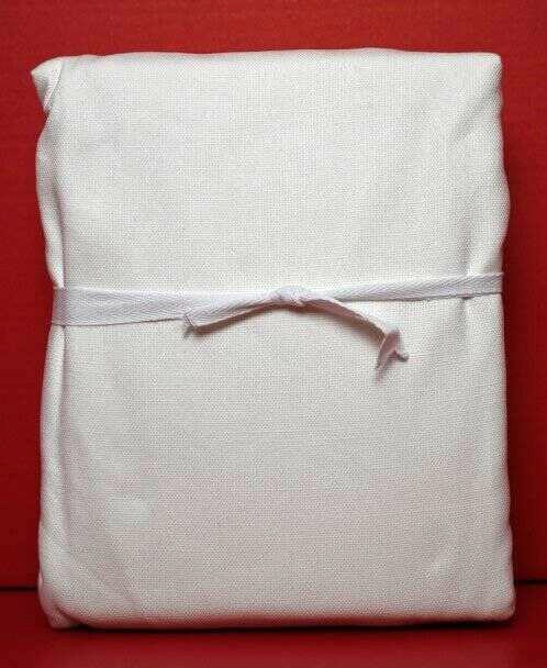 Pottery Barn Broadway Unlined Curtains Set of 2, 50″ x 108″ Ivory Nwt