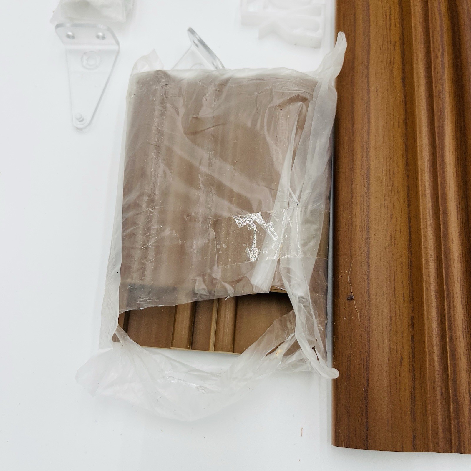 Cordless 2-1/2″ Signature Faux Wood Blind, 27″ W x 72″ H, Brown